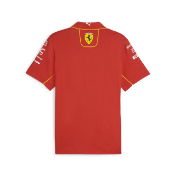 Ferrari męska koszulka polo Driver red F1 Team 2024