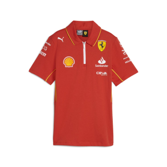 Ferrari damska koszulka polo Driver red F1 Team 2024