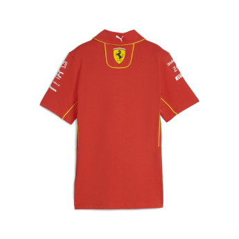 Ferrari damska koszulka polo Driver red F1 Team 2024