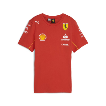 Ferrari koszulka damska Driver red F1 Team 2024