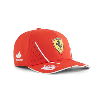 Ferrari czapka baseballówka Driver Leclerc red F1 Team 2024
