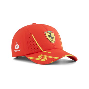 Ferrari czapka baseballówka Driver Sainz red F1 Team 2024