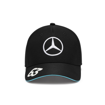 Mercedes AMG Petronas dziecięca czapka baseballowa Driver George Russell black F1 Team 2024