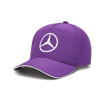 Mercedes AMG Petronas dziecięca czapka baseballowa Driver Lewis Hamilton purple F1 Team 2024