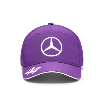 Mercedes AMG Petronas dziecięca czapka baseballowa Driver Lewis Hamilton purple F1 Team 2024
