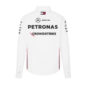 Mercedes AMG Petronas koszula męska Driver White F1 Team 2024