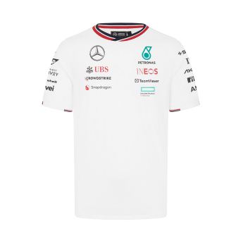 Mercedes AMG Petronas koszulka męska Driver White F1 Team 2024