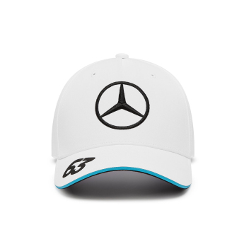 Mercedes AMG Petronas czapka baseballówka Driver George Russell white F1 Team 2024