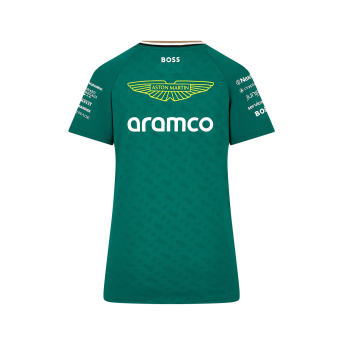 Aston Martin koszulka damska green F1 Team 2024