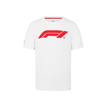 Formuła 1 koszulka męska Logo white 2024