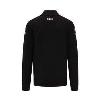 Porsche Motorsport bluza męska BOSS-Logo Half Zip black 2023
