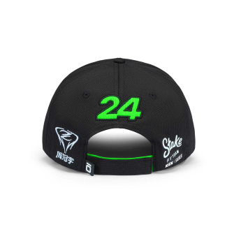 Stake Kick Sauber czapka baseballówka Drivers Zhou Guanyu green-black F1 Team 2024