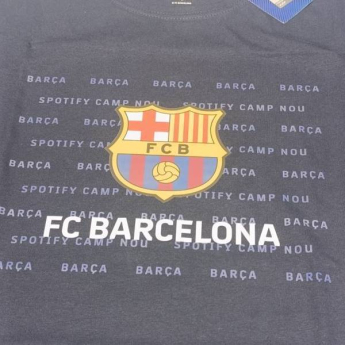 Barcelona koszulka męska Emblem marino