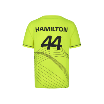 Mercedes AMG Petronas koszulka męska Lewis Hamilton Sports yellow F1 Team 2024