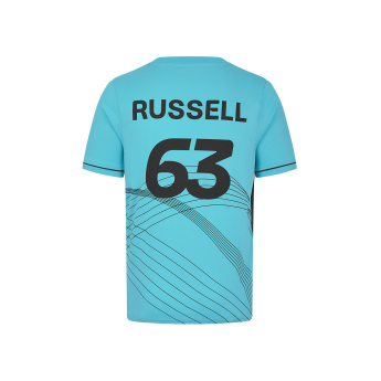 Mercedes AMG Petronas koszulka męska George Russell Sports blue F1 Team 2024