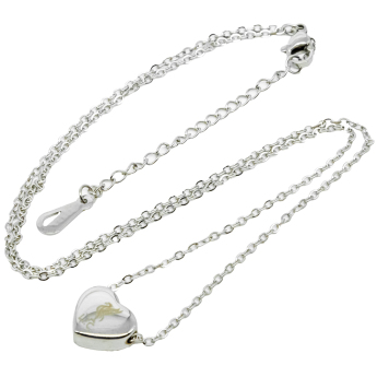 Liverpool naszyjnik z zawieszką Stainless Steel Heart Necklace