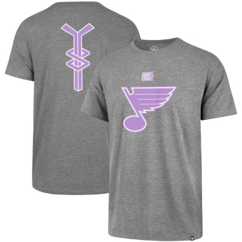 St. Louis Blues koszulka męska grey 47 Hockey Fights Cancer