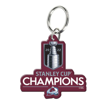 Colorado Avalanche brelok do kluczy 2022 Stanley Cup Champions Premium Acrylic