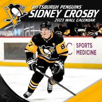 Pittsburgh Penguins kalendarz Sidney Crosby #87 2023 Wall Calendar