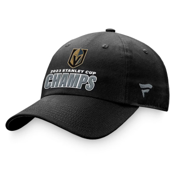 Vegas Golden Knights czapka baseballówka 2023 Stanley Cup Champions Adjustable Hat black
