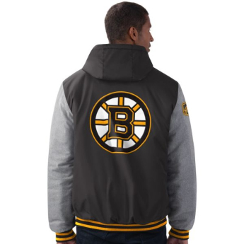 Boston Bruins kurtka męska Cold Front Polyfilled Padded Jacket w. Hood