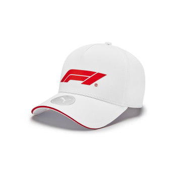 Formuła 1 czapka baseballówka Logo white 2024