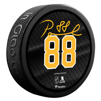 Boston Bruins krążek David Pastrňák #88  Exclusive Player Hockey Puck - Limited Edition of 1000