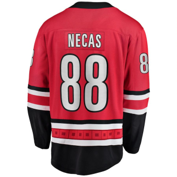 Carolina Hurricanes hokejowa koszulka meczowa Martin Nečas #88 Breakaway Home 2017/2018