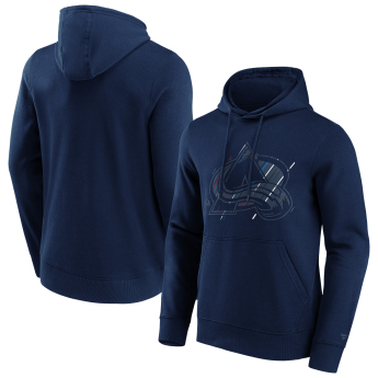 Colorado Avalanche męska bluza z kapturem Etch Hoodie navy