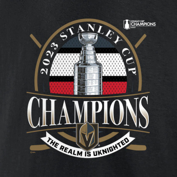 Vegas Golden Knights koszulka męska 2023 Stanley Cup Champions Rally Cry