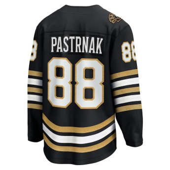 Boston Bruins hokejowa koszulka meczowa David Pastrnak #88 black 100th Anniversary Premier Breakaway Jersey