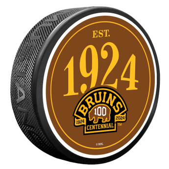 Boston Bruins krążek 100th Anniversary Commemorative Hockey Year
