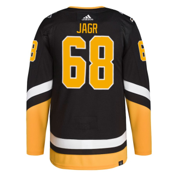 Pittsburgh Penguins hokejowa koszulka meczowa Jaromír Jágr #68 Adidas Authentic Player Pro Alternate Black