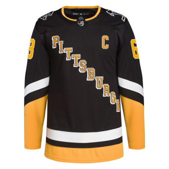 Pittsburgh Penguins hokejowa koszulka meczowa Jaromír Jágr #68 Adidas Authentic Player Pro Alternate Black