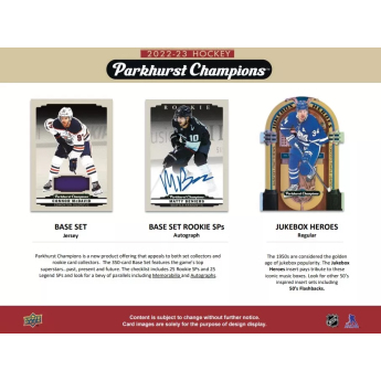 NHL pudełka karty hokejowe NHL 2022-23 Upper Deck Parkhurst Champions Blaster Box