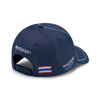 Williams dziecięca czapka baseballowa Driver Alexander Albon navy F1 Team 2024