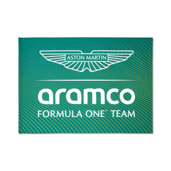 Aston Martin flaga Logo green F1 Team 2024