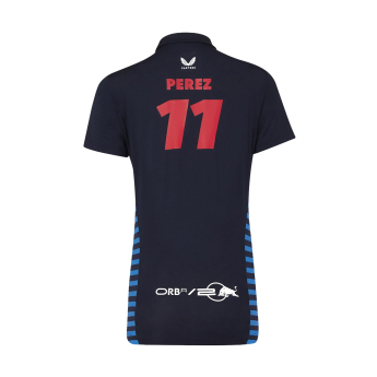 Red Bull Racing dziecięca koszulka polo Driver Sergio Pérez blue F1 Team 2024