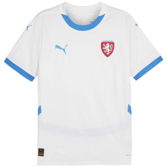 Reprezentacja piłki nożnej piłkarska koszulka meczowa Czech Republic 24/25 away