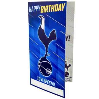 Tottenham kartka urodzinowa z naklejkami Personalised Birthday Card