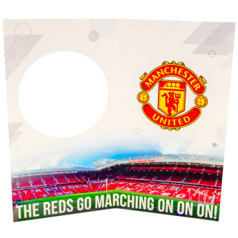 Manchester United życzenia urodzinowe Glory Glory Birthday Card