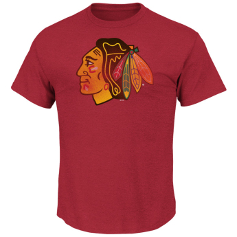 Chicago Blackhawks koszulka męska Pigment Dyed red