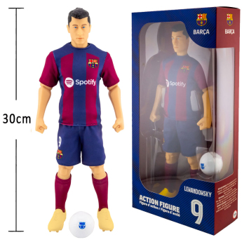 Barcelona figurka Robert Lewandowski Action Figure