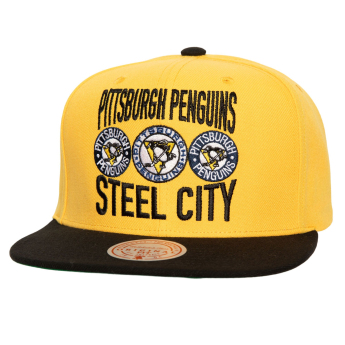 Pittsburgh Penguins czapka flat baseballówka City Love Snapback Vintage