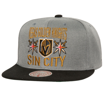 Vegas Golden Knights czapka flat baseballówka City Love Snapback Vintage