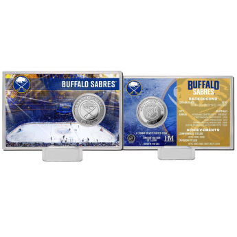 Buffalo Sabres Monety kolekcjonerskie History Silver Coin Card Limited Edition od 5000