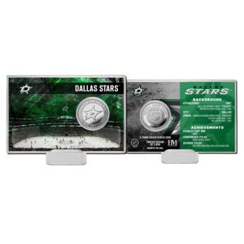 Dallas Stars Monety kolekcjonerskie History Silver Coin Card Limited Edition od 5000