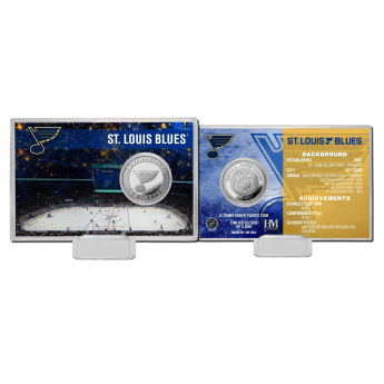 St. Louis Blues Monety kolekcjonerskie History Silver Coin Card Limited Edition od 5000