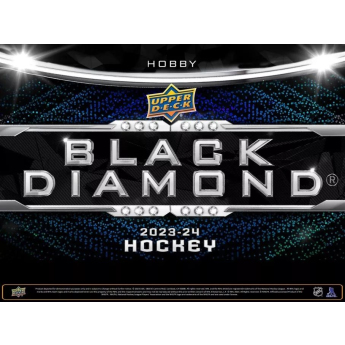 NHL pudełka karty hokejowe NHL 2023-24 Upper Deck Black Diamond Hockey Hobby Box