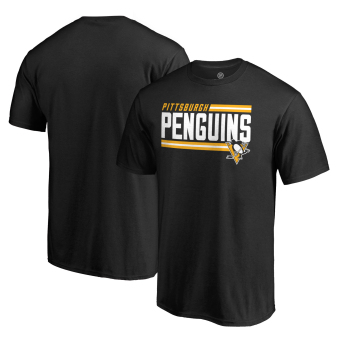 Pittsburgh Penguins koszulka męska black Iconic Collection On Side Stripe